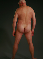 Fat & old gay Stewart Scot posing by Hot Older Male