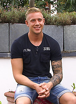 Straight Personal Trainer Callum - Rock Hard Uncut Throbbing & That's at the Start! by English Lads