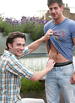 Straight Hunk Doug fucks his First Guy  & Justin gets it Good & Rough from Doug's Massive Uncut Tool! by English Lads