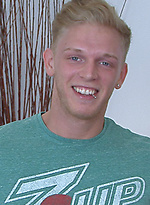 Hot blonde masturbates by English Lads