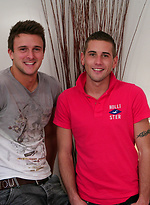Tall, Tough, Muscular Drew Drills his 1st Man Hole & Lucky Dan gets Split in Two! by English Lads