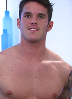Straight Young Footballer Jay Hall Slides Up & Down on the Massive Blue Dildo by English Lads