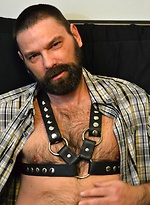 Bear gets a black cock by Bear Films