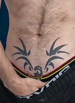 Donathon Dramis shows his cock by Hairy and Raw With Donathon Dramis
