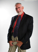 Daddy in suit posing by Hot Older Male