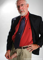 Daddy in suit posing by Hot Older Male