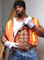 Big ebony muscle man Varik Best by Power Men