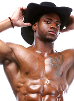 Big ebony muscle man Varik Best by Power Men