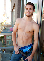 Alexander Greco shows off his long cock by Randy Blue With Alexander Greco