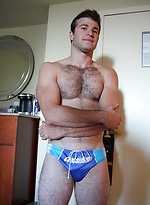 My hairy mate Blake - First shoot nerves by Bentley Race