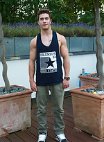 Confident Young Straight Pup Scott Shows off his Hard Body & Rocket Cock! by English Lads