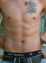 Tall, Blond & Lean Jamie Shows Off His Big Uncut Cock! by English Lads
