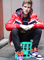 19 year old Olly Daniels - Hung Aussie skater by Bentley Race