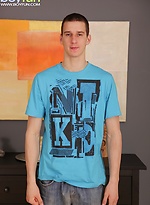 Tall lean boy Jaylon Harris tugs on his uncut cock. by BF Collection