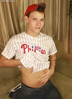 Athletic twink Bladen Sawyer strokes big dick. by BF Collection