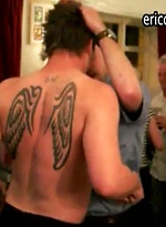 Two straight rugby players are dared to perform a â€œsexyâ€ dance with each other. by Eric Deman