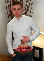 Straight Lean Footballer Sam Shows off his Self Sucking Talent & Rock Hard Uncut Rocket Cock! by English Lads