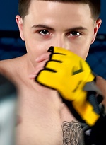 Horny fighter Mark Strong by Nextdoor Male