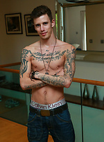 Tall, Lean Straight Young Lad Damian Strips Down! by English Lads