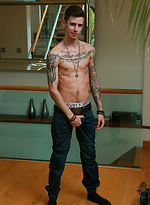 Tall, Lean Straight Young Lad Damian Strips Down! by English Lads