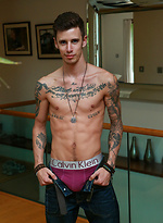 Tall, Lean Straight Young Lad Damian Strips Down! by English Lads