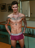 Tall, Lean Straight Young Lad Damian Strips Down! by English Lads