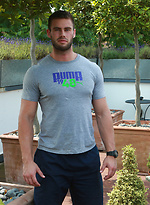Straight Young Muscular Lad Tom Strips, Wanks & Explodes over his Very Hairy Chest! by English Lads