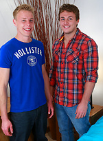 Muscular Straight Marine Tyler Passionately Kisses Chris then Fucks Him Hard! by English Lads