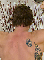 Young Straight Pup Nate Strips off by English Lads