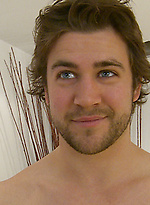 Young Straight Pup Nate Strips off by English Lads