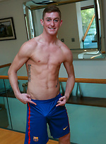 Cheeky Young Personal Trainer Leigh Knows How to Show off his Body & Work his Hole! by English Lads