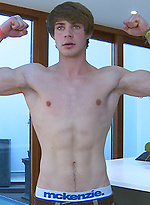 Young Straight Pup Archie is Becomming a Man, Slightly Hairy Nicely Muscled & Shoots Big! by English Lads