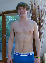Young Straight Pup Archie is Becomming a Man, Slightly Hairy Nicely Muscled & Shoots Big! by English Lads