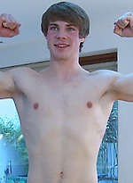 Young Straight Pup Archie is Becomming a Man, Slightly Hairy Nicely Muscled & Shoots Big! by English Lads