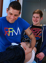 Tall & Athletic Young Jack More Than Happy with his 1st Man Blow Job! by English Lads