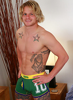 Muscular Rugby Hunk Kian - That Uncut Cock is a Rock Hard Missile! by English Lads