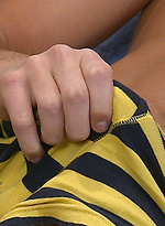 Tall & Young Straight Basketballer Adrian Plays with his Rocket Cock & Blasts! by English Lads