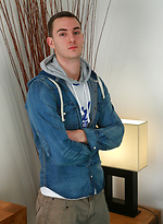 Hairy Straight Hunk Leo Agrees to his 1st Massage! by English Lads