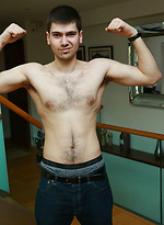 Hairy & Very Tall Young Boxing Stud Will has one Massive Uncut Cock! by English Lads