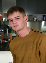 Straight Young Pup Luke Strips off - Wanked & Sucked for his 1st Time, A Fantastic Uncut Rocket Cock! by English Lads