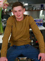 Straight Young Pup Luke Strips off - Wanked & Sucked for his 1st Time, A Fantastic Uncut Rocket Cock! by English Lads