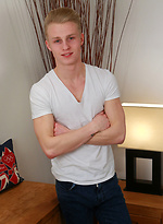 Straight Big Uncut Young Blond Footballer Ben Manhandled by a Guy for his First Time! by English Lads