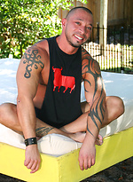 Eddie Kordova jacking off his meat by Butch Dixon