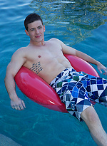 Ellis shows his muscled butt and cock by SeanCody