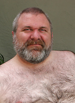 Fat hairy man Lance Wolfe by Pantheon Bear