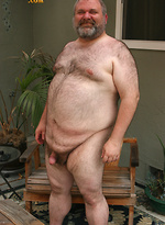Fat hairy man Lance Wolfe by Pantheon Bear