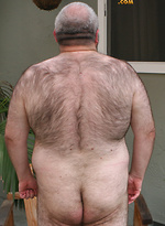 Fat hairy man Lance Wolfe by Pantheon Bear