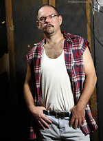 Old bear T-Rexxx strokes dick by Hot Older Male