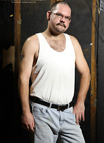 Old bear T-Rexxx strokes dick by Hot Older Male