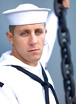 Sexy Seaman Cooper In Uniform by Active Duty